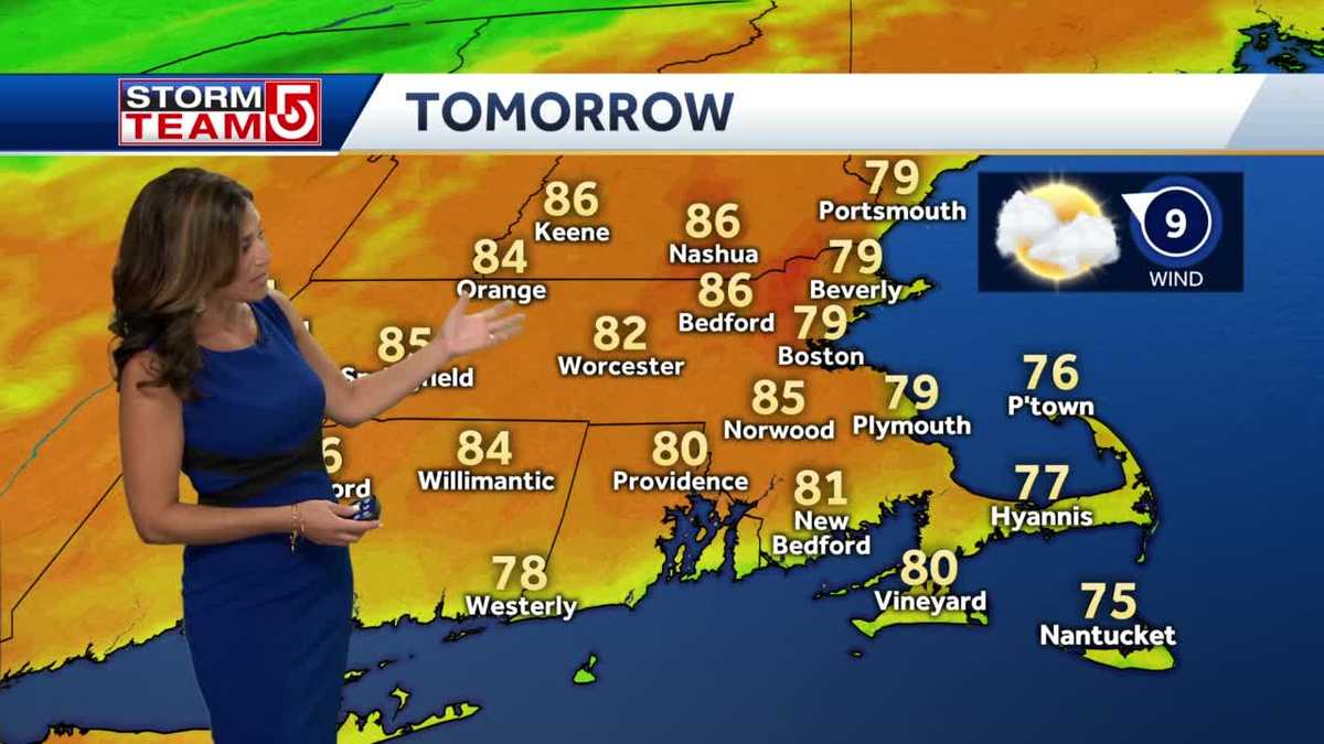 Video: Sunny day with temps in 80s