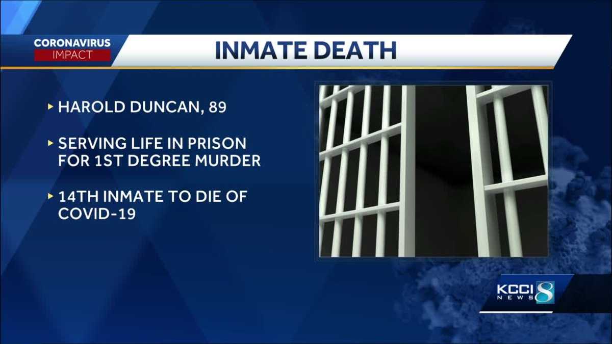 Iowa DOC reports 14th inmate death due to COVID19