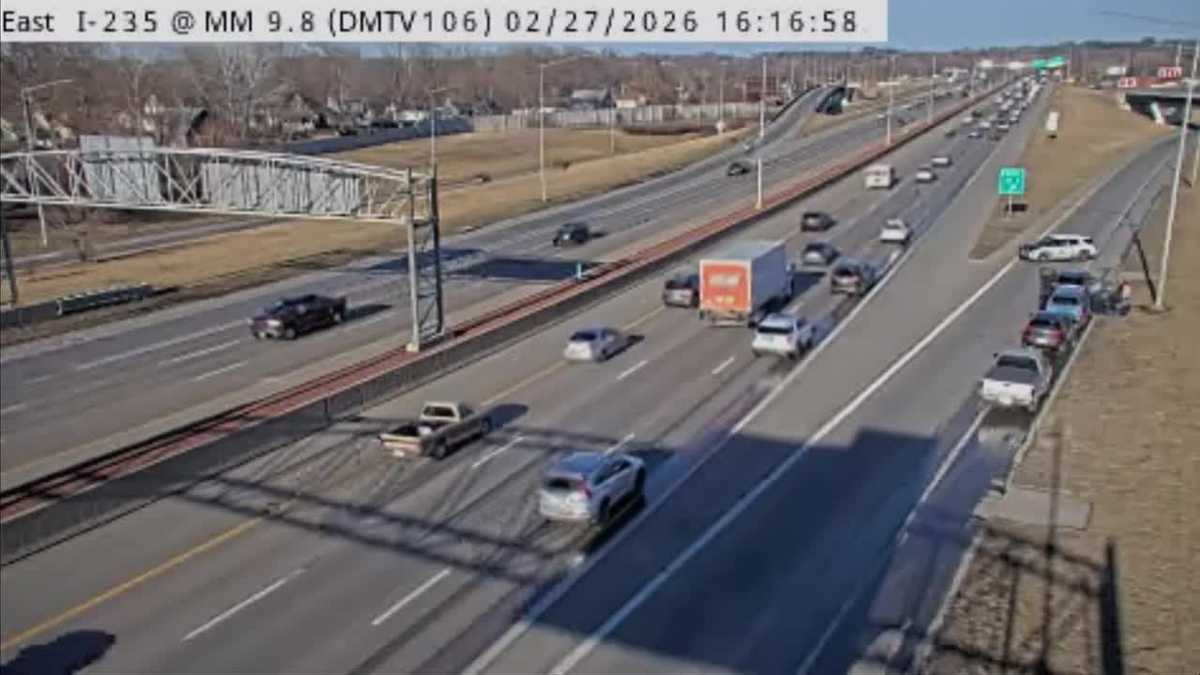 East University in Des Moines partially closed due to crash