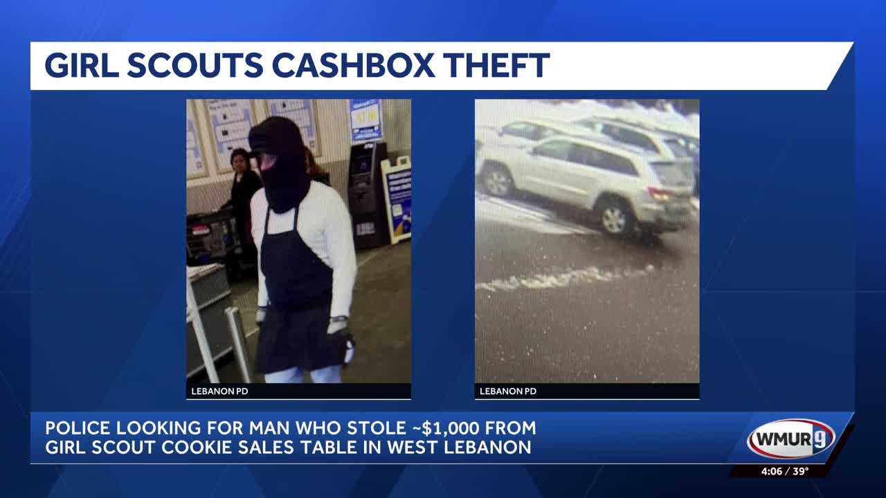 Man accused of stealing cashbox from Girl Scouts at New Hampshire Walmart