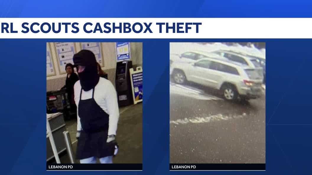 Suspect identified in theft of Girl Scouts cashbox, Lebanon police say