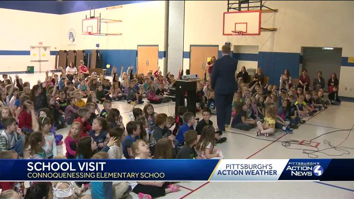 School Visit Connoquenessing Elementary School