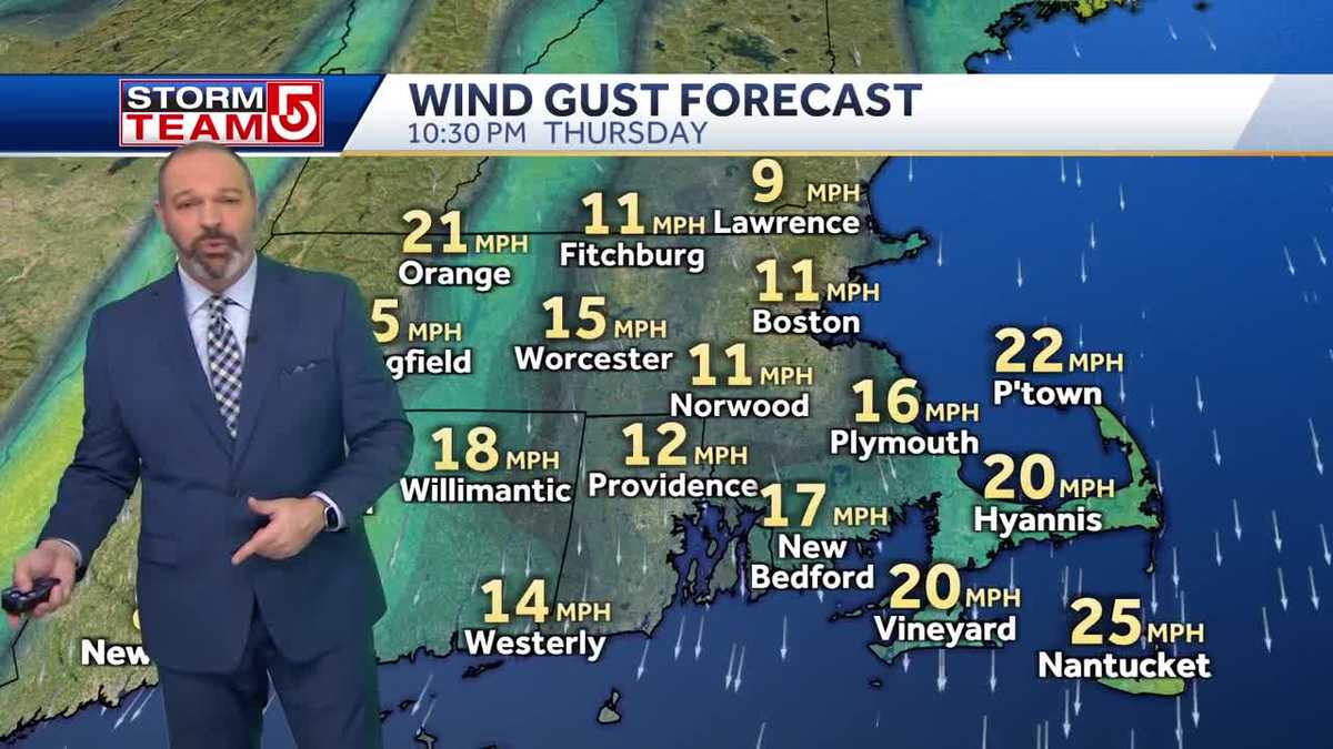 Video: Sunny, but chilly day with temps in 30s