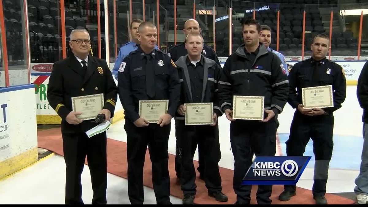 First responders honored for saving teen's life