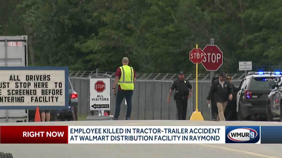 Employee dies after trailer accident at Walmart facility