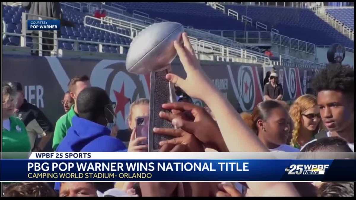 Local Philadelphia Football Teams Compete for Pop Warner National  Championship, Sports