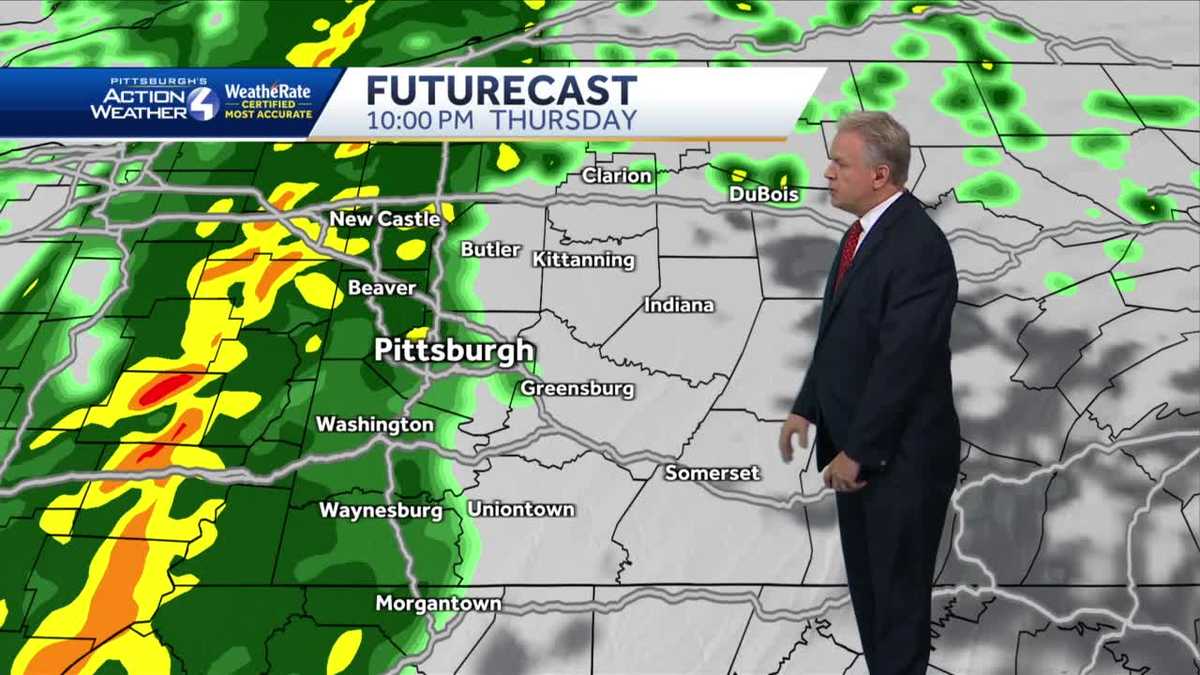 Pittsburgh Weather: Partly sunny today, rain possible tonight