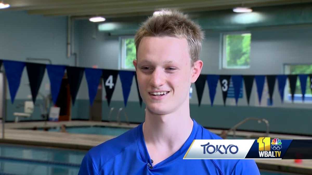 Maryland teen has his eyes set on swimming at 2024 Olympics