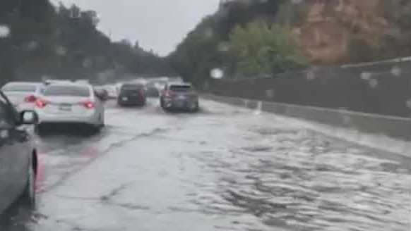 Heavy rainfall causes flooding in parts of Northern California