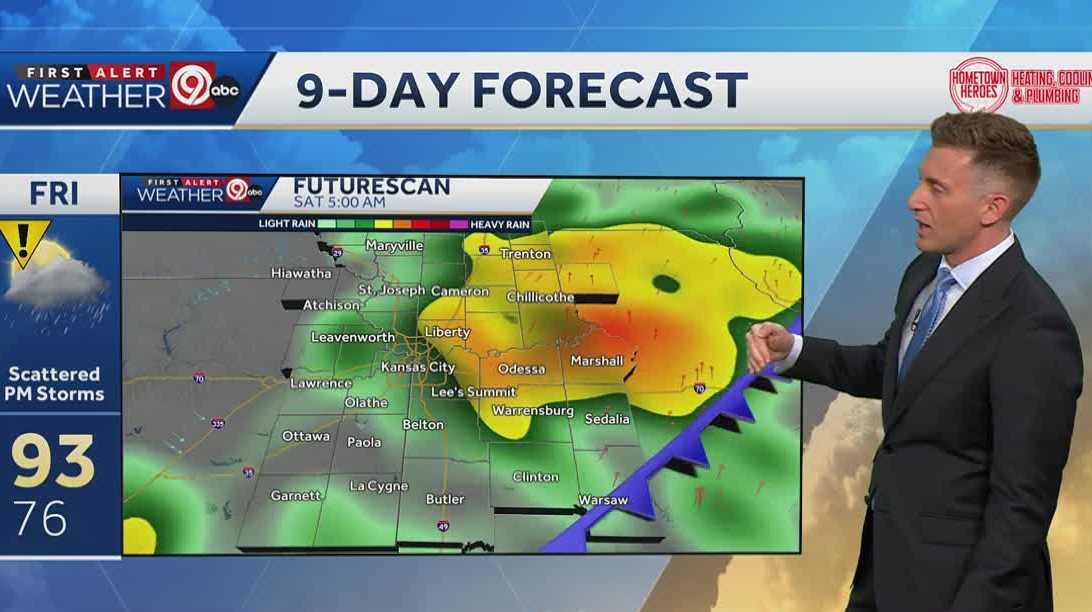 Kansas City to see pop-up storms until cold front brings stronger risk