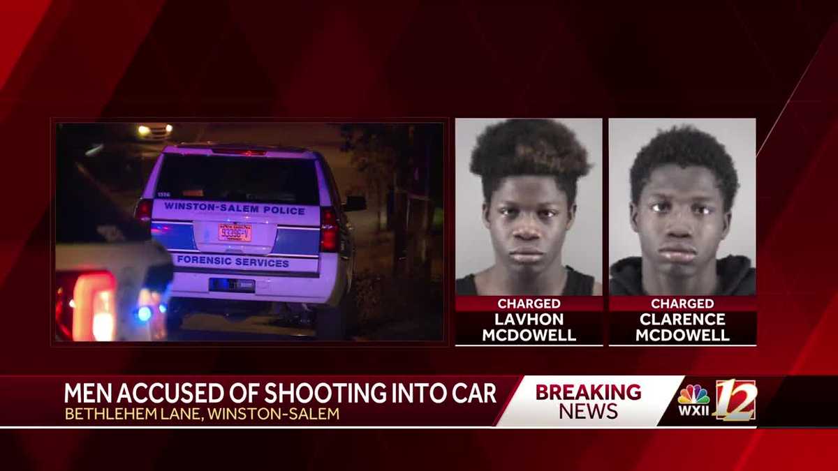 North Carolina police say two people facing charges after shots fired ...