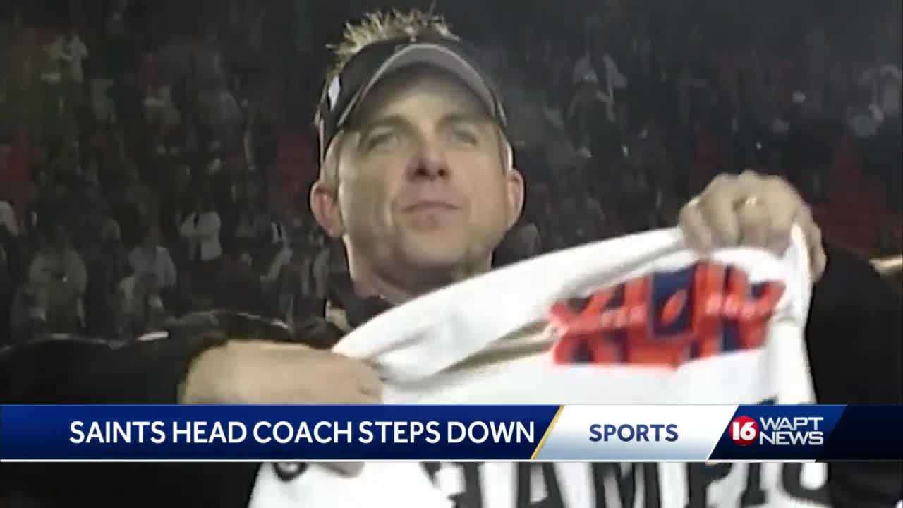 Sean Payton Steps Down As Saints Head Coach