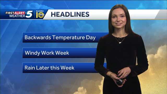FORECAST: Cold Air Moving In - Vimarsana News
