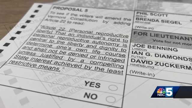 Vermont Constitution formally amended to include reproductive liberty and anti-slavery values - Vimarsana News