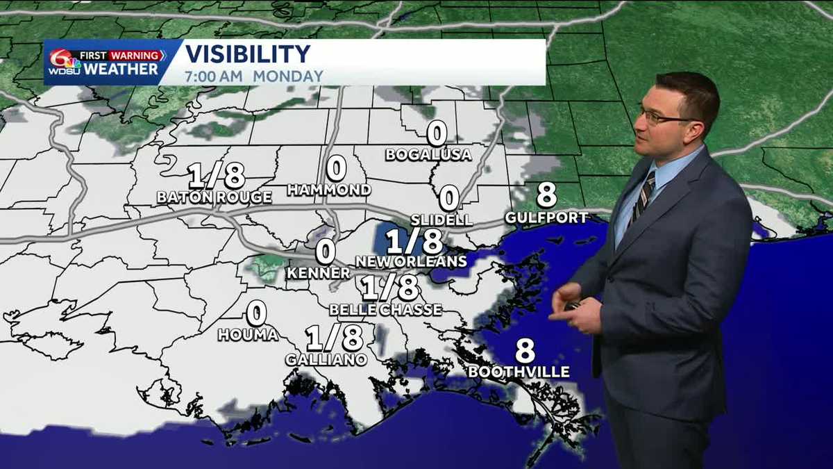 Much warmer conditions this week with morning fog possible