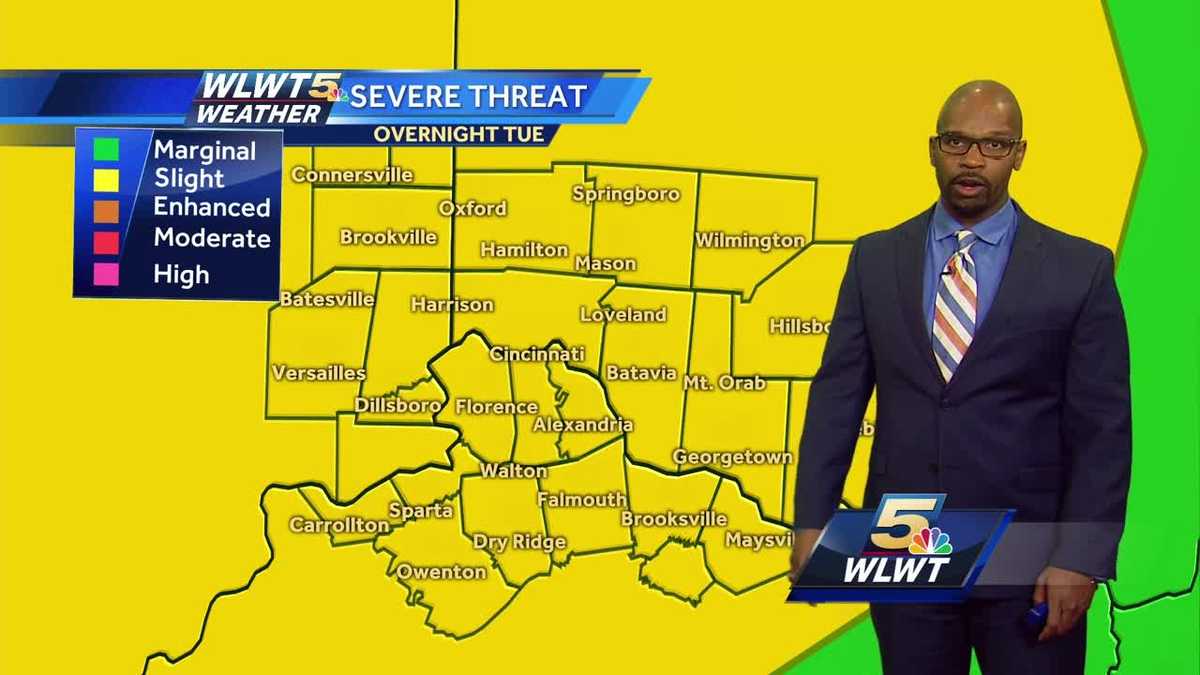 Rain And Then Storms Tuesday Night