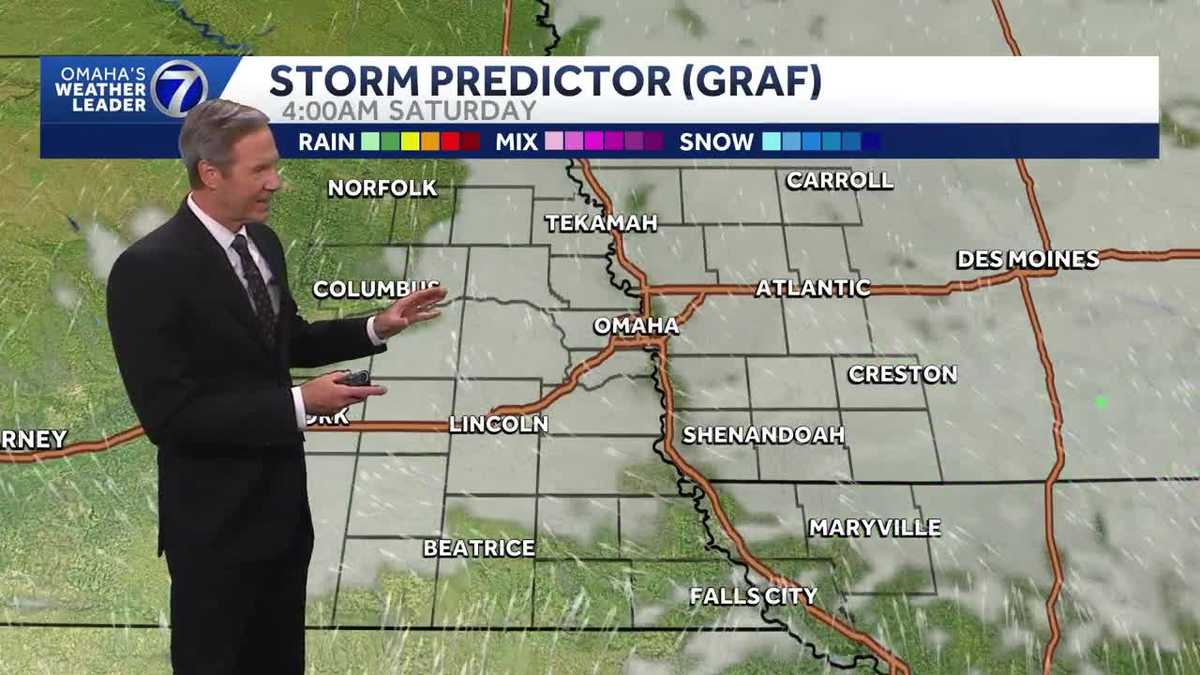 Dense fog possible later around Omaha and into Saturday morning