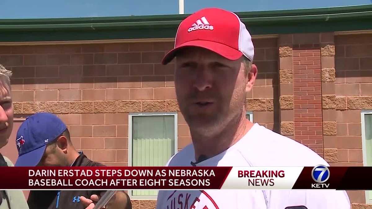 Darin Erstad steps down as Nebraska baseball coach