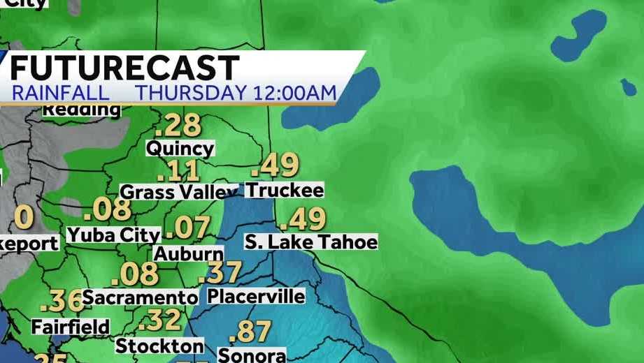 Doppler Radar map | Track California rain and snow