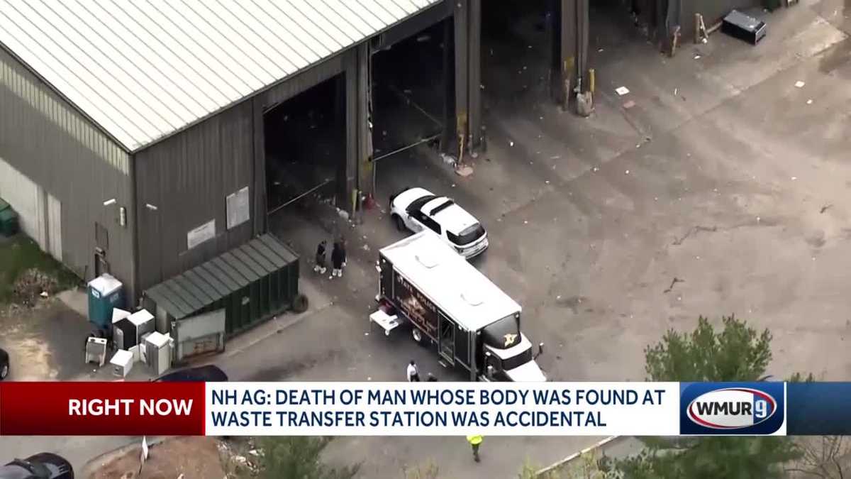 Death of man whose body was found at transfer station accidental