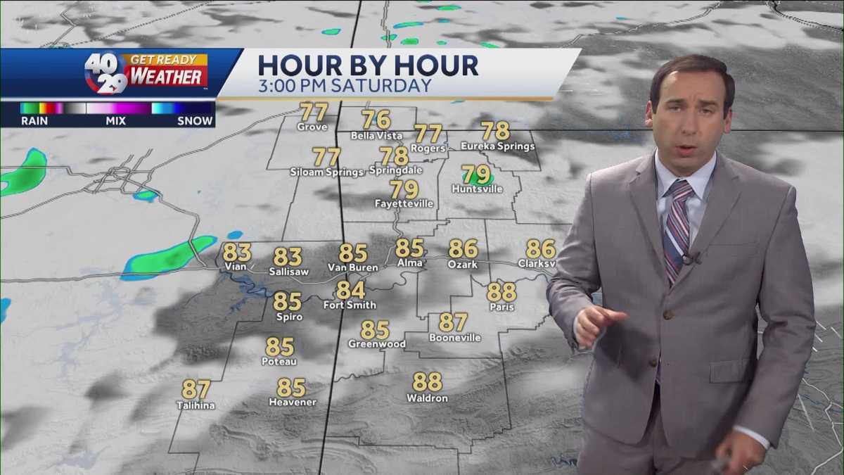 Forecast: Increasing rain chances, staying comfortably cool