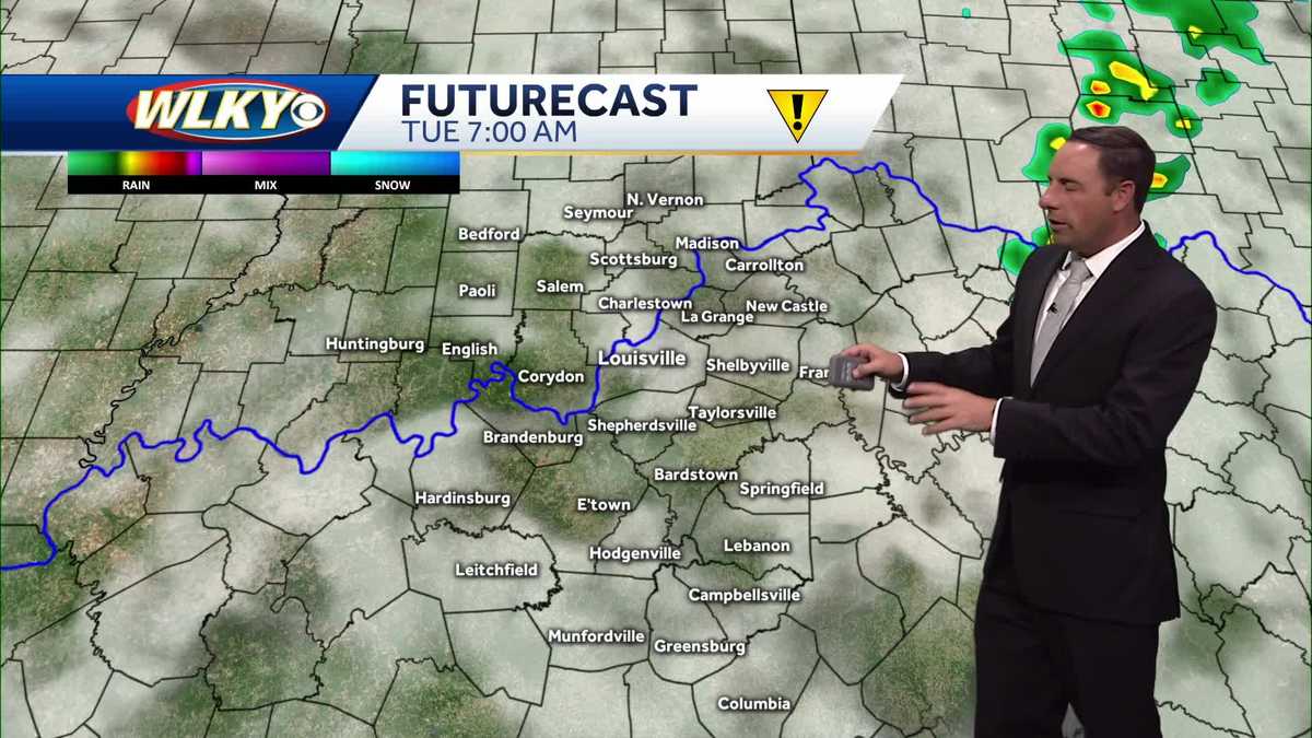 Scattered storms return Monday & Tuesday afternoon
