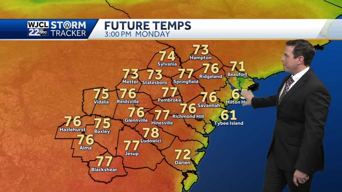 Spring-like highs today and tomorrow - WJCL