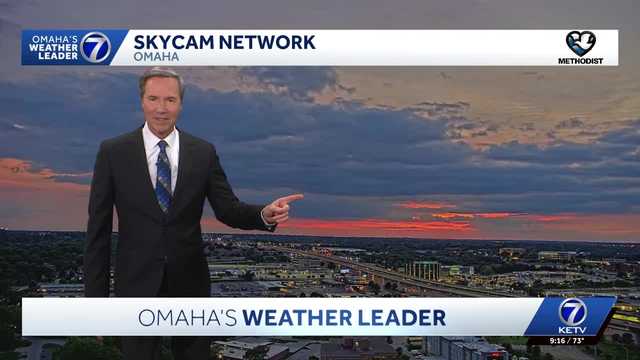 Comfortable tonight around the Omaha area