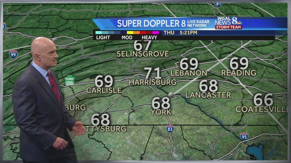 Joe Calhoun's Forecast Clear, turning cool