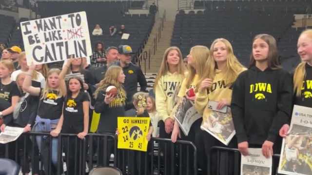 Caitlin Clark inspires young and old fans alike