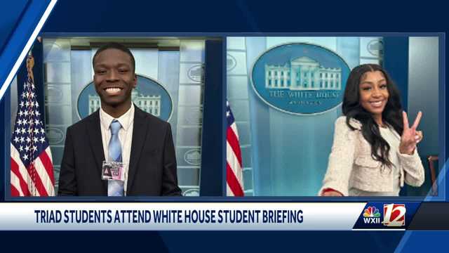 North Carolina: Two Triad students attend White House briefing with Vice President Kamala Harris - Vimarsana News