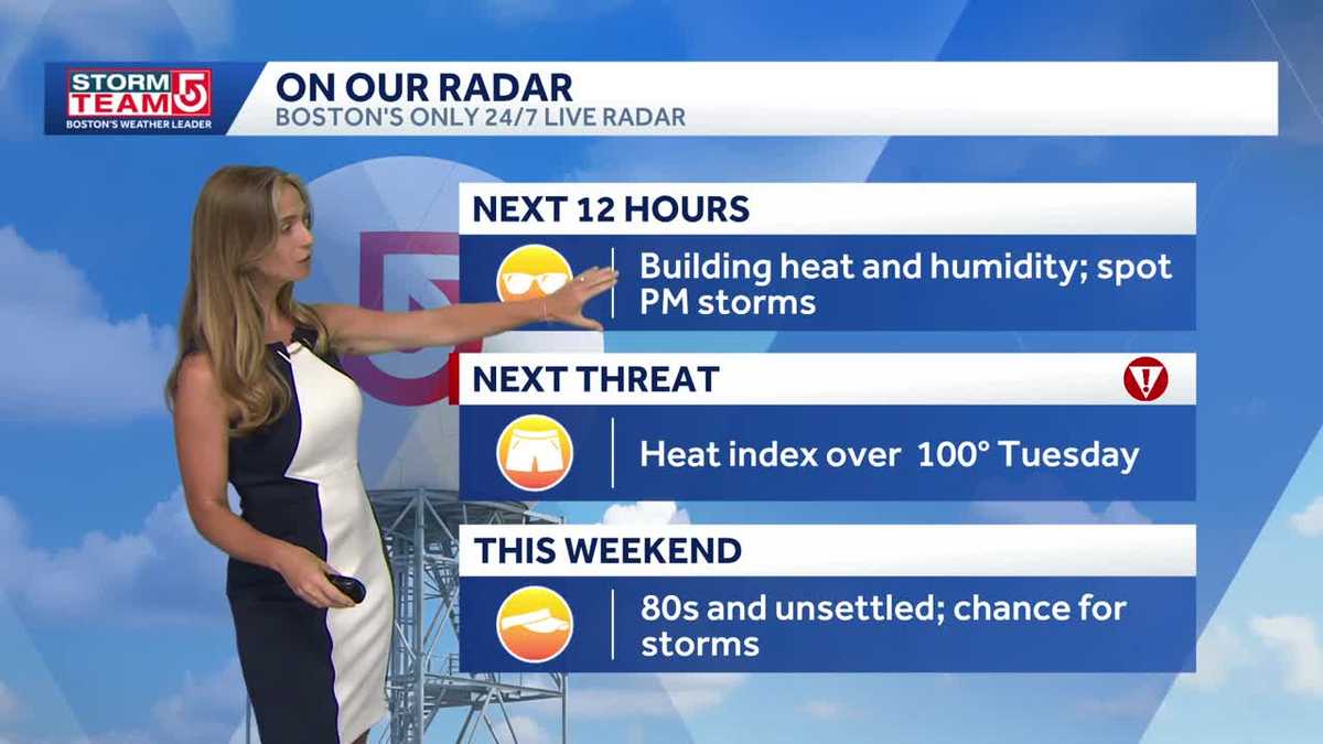  Likely heat wave before weekend storm chances
