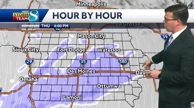 Iowa weather: Snow returns to Des Moines Thursday afternoon - Vimarsana News