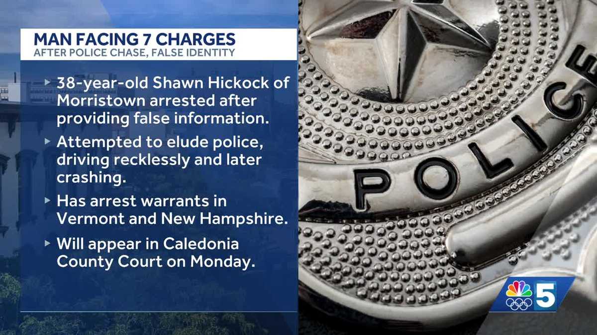 Police arrest man with warrants in multiple states after high-speed chase