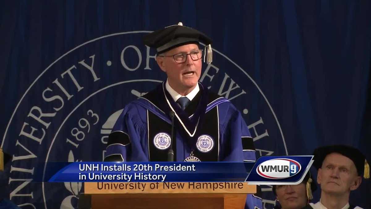 James Dean Jr. installed as new president of UNH