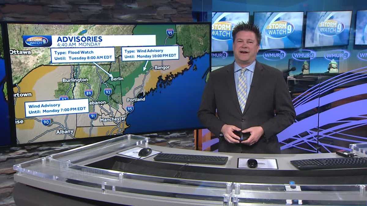 WATCH: Gusty winds and heavy rain move through state