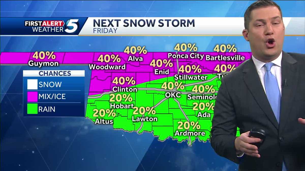 Next week snow chance