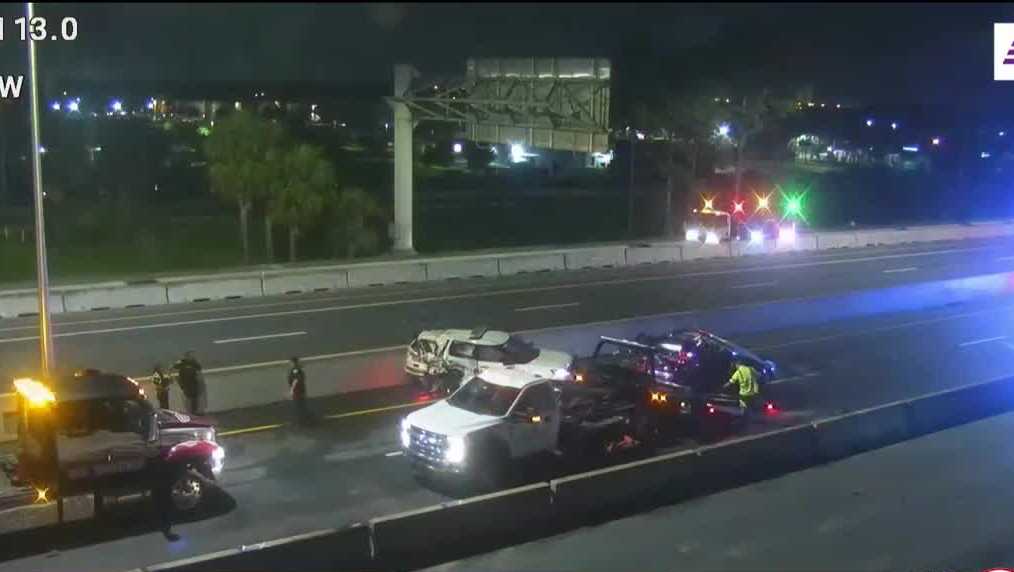 Orange County Sheriff's Office vehicles involved in crashes on SR-417