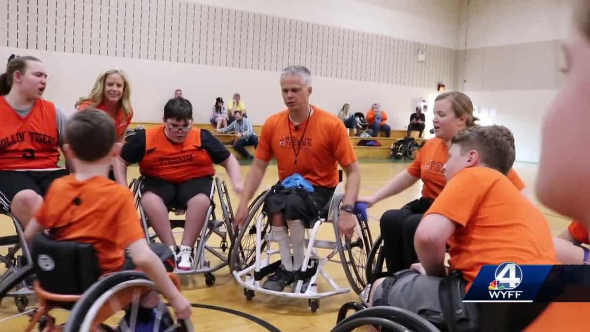 Roger C. Peace Rollin’ Tigers, the only youth wheelchair basketball team in South Carolina