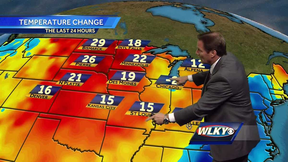 Temperatures expected to rise for end of work week