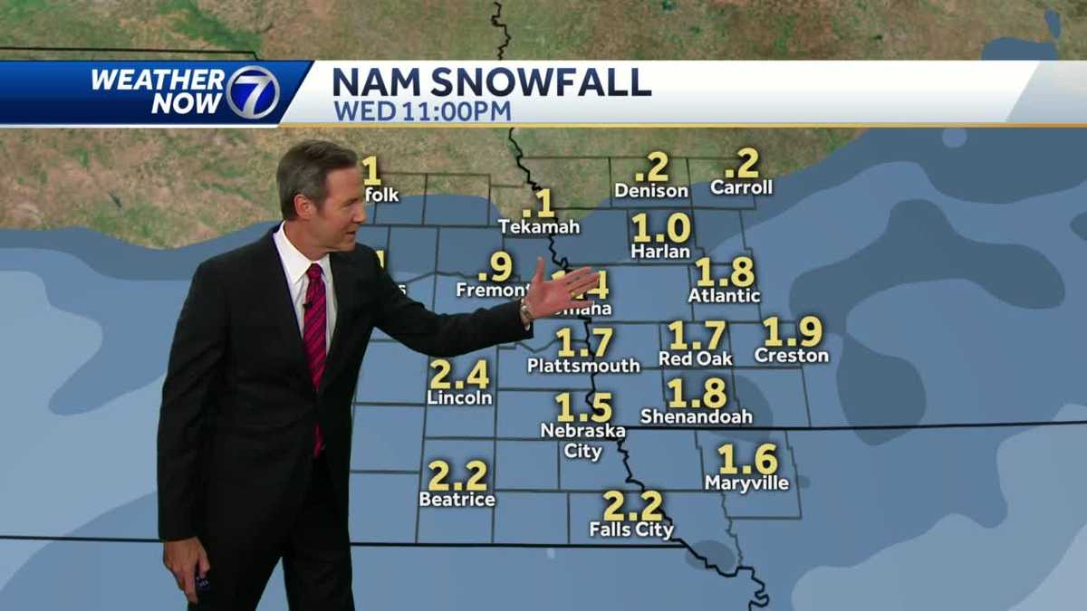 Wednesday snow chances