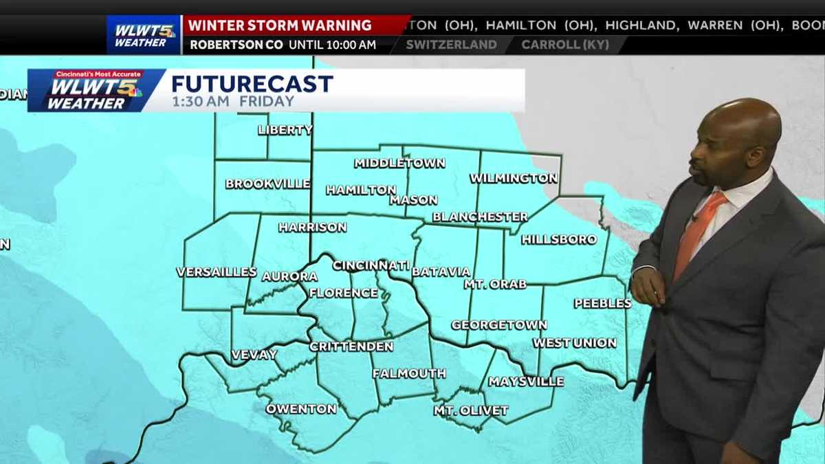 Slick Travel Possible In Cincinnati Friday Morning