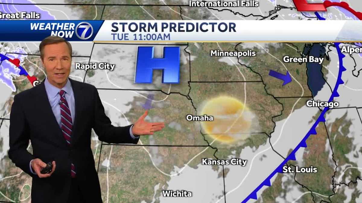Omaha forecast Snow on the way Monday