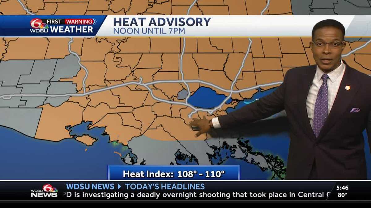 A Heat Advisory for Monday