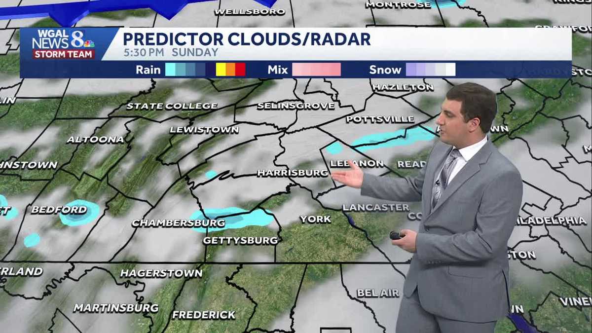 IMPACT - Strong Thunderstorms Expected Sunday Late Afternoon & Evening In South Central Pennsylvania