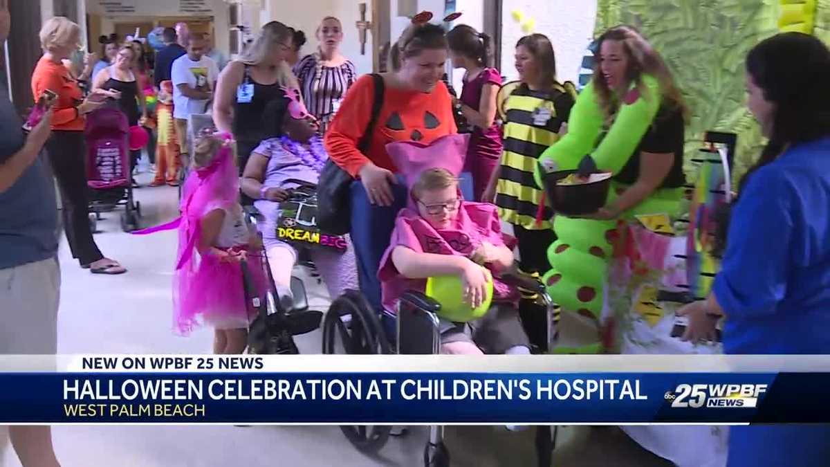 Palm Beach Children’s Hospital continues Halloween tradition