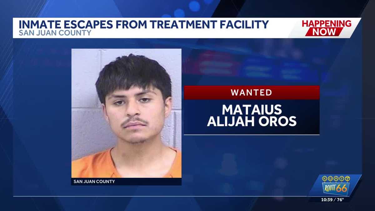 Search underway for inmate who escaped from Farmington facility - KOAT