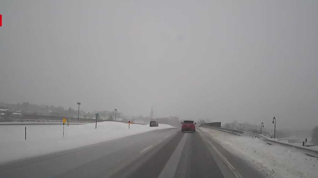 Visibility improves, but roads remain slick across southern New Hampshire