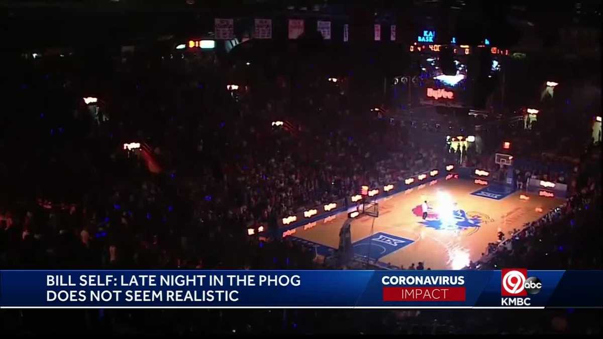 Bill Self Late Night at the Phog might be next COVID19 casualty