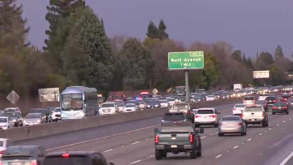 Series Of Crashes Snarl Highway 50 Traffic In Sacramento 3428